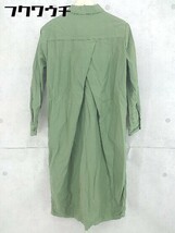 ◇ AOZORA アオゾラ 長袖 コート サイズ1 グリーン系 メンズ_画像3