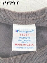 ◇ Champion チャンピオン 半袖 Tシャツ カットソー サイズM グレー メンズ_画像4