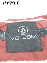 ■ ●新品● ◎ VOLCOM ボルコム タグ 裏ボア 長袖 コーチジャケット サイズM レッド系 メンズ_画像4