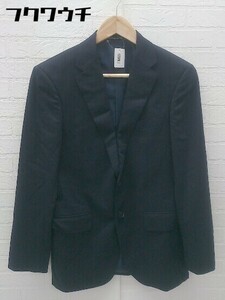 ◇ green label relaxing UNITED ARROWS 2B シングル 長袖 テーラード ジャケット サイズ44 ネイビー メンズ