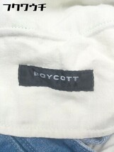 ◇ BOYCOTT ボイコット ボタンフライ デニム パンツ ジーンズ サイズ4 インディゴ メンズ_画像4