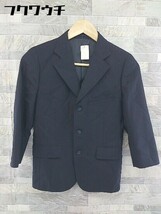 ◇ J.PRESS Jプレス シングル 3B キッズ 子供服 長袖 テーラードジャケット サイズ140A ネイビー メンズ_画像2