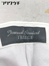 ◇ JOURNAL STANDARD TRISECT ジャーナルスタンダード ストライプ シアサッカー パンツ サイズL オフホワイト メンズ_画像4