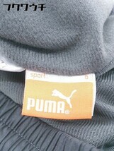 ◇ PUMA プーマ ウエストゴム ロゴ 刺繍 パンツ サイズO ネイビー パープル メンズ_画像4