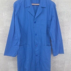 ◇ ◎ Nostalgic Garage ノスタルジックガレージ イタリア製 袋付き 長袖 コート サイズ44 ブルー メンズの画像1