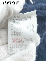 ◇ NOLLEY'S ノーリーズ ウール 長袖 ニット カーディガン サイズL ネイビー メンズ_画像6