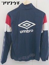 ◇ BLUE CROSS ブルークロス × UMBRO アンブロ キッズ 子供服 ジップアップ ジャケット サイズLL ネイビー メンズ_画像3