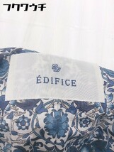 ◇ EDIFICE エディフィス 長袖 ジャケット ブルゾン サイズ46 ネイビー メンズ_画像4