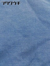 ◇ ◎ GIM ジム 鹿の子 半袖 ポロシャツ サイズ M ブルー メンズ_画像6