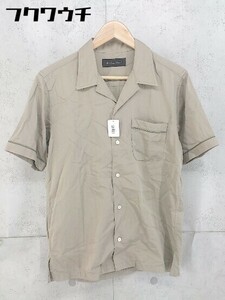 ◇ ◎ LOUNGE LIZARD ラウンジリザード 半袖 シャツ サイズ2 グレー系 メンズ