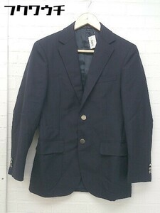 ◇ green label relaxing UNITED ARROWS 2B シングル 長袖 テーラード ジャケット サイズ42 ネイビー系 メンズ