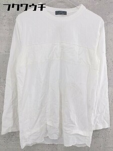 * 5351 POUR LES FEMMES puller famAbahouse Abahouse long sleeve T shirt cut and sewn size 44 white men's 