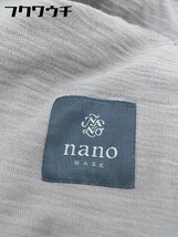 ◇ nano BASE nano universe ナノ ユニバース 2B シングル 長袖 テーラード ジャケット サイズM グレー系 メンズ_画像5