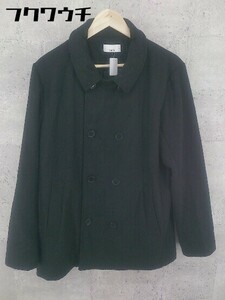 ■ Lui's ルイス 長袖 コート サイズL ブラック メンズ