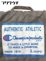 ■ Champion チャンピオン 長袖 中綿 ジャケット サイズL ブラウン メンズ_画像5