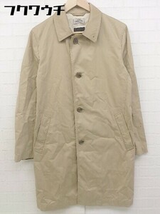 ◇ ◎ JOURNAL STANDARD relume ?VENTILE ベルト付 長袖 ステンカラー コート サイズM ベージュ メンズ