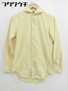 ◇ MAKER'S SHIRT KAMAKURA 鎌倉シャツ 長袖 シャツ サイズ36-81 イエロー メンズ