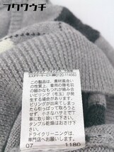 ◇ COMME CA ISM コムサイズム アーガイル柄 長袖 ニット セーター サイズL グレー系 メンズ_画像6