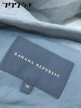 ◇ BANANA REPUBLIC バナナリパブリック シングル2B スエード調 長袖 テーラード ジャケット サイズ38 グレー系 メンズ_画像4