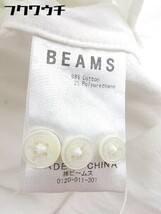 ◇ ◎ BEAMS ビームス ボタンダウン BD 長袖 シャツ サイズM ホワイト メンズ_画像5