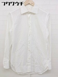 ◇ EDIFICE エディフィス 長袖 シャツ サイズ38 ホワイト メンズ