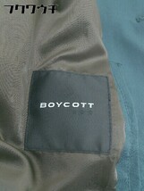 ◇ BOYCOTT ボイコット 長袖 ジャケット サイズ2 グリーン系 メンズ_画像6