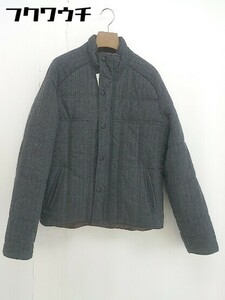 ■ GAP ギャップ ジップアップ 中綿 ウール 長袖 ジャケット サイズ S ダークグレー メンズ