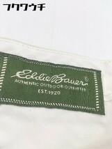 ◇ Eddie Bauer エディーバウアー 大きいサイズ センタープレス パンツ サイズ40×30 ベージュ系 メンズ_画像4