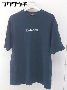 ◇ KANGOL カンゴール 半袖 Tシャツ カットソー サイズM ネイビー メンズ