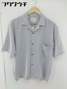 ◇ EMMA CLOTHES エマ クローズ 七分袖 シャツ サイズM グレー メンズ