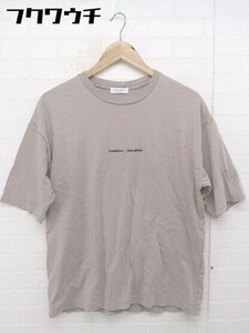 ◇ BEAUTY & YOUTH ビューティアンドユース UNITED ARROWS 半袖 Tシャツ カットソー サイズM ブラウン メンズ