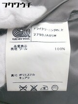 ■ Kimbolton キンボルトン 総裏地 英国製 ウール100% ダブル6B パンツ スーツ 上下 グレー メンズ_画像7