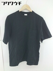◇ CAMBER キャンバー 無地 半袖 Tシャツ カットソー サイズ M ブラック メンズ