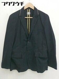 ◇ tk.TAKEO KIKUCHI ティーケータケオキクチ 長袖 ジャケット サイズ2 ブラック メンズ