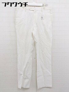 ◇ UNITED ARROWS ユナイテッドアローズ スラックス パンツ サイズ48 ホワイト メンズ