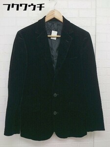 * COMME CA DU MODE MEN Comme Ca Du Mode Men velour style 2B long sleeve tailored jacket size S black men's 