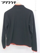 ◇ PARADISO パラディーゾ ジップアップ ロゴ 刺繍 長袖 ジャケット サイズM ブラック オレンジ メンズ_画像3