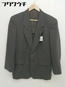 ◇ SUITS TAKEO KIKUCHI タケオキクチ 2B 長袖 テーラードジャケット サイズ1 ブラウン メンズ
