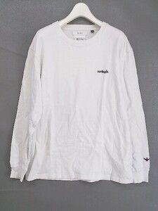 ◇ INHERIT インヘリット MARK GONZALES 長袖 Tシャツ カットソー サイズM ホワイト メンズ