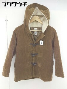 ■ B:MING LIFE STORE by BEAMS ビームス コーデュロイ 長袖 ダッフル コート サイズ150 ブラウン メンズ