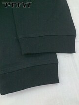◇ green label relaxing UNITED ARROWS スタンドカラー 無地 長袖 Tシャツ カットソー サイズ L ブラック メンズ_画像6