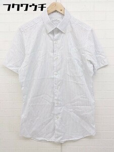 ◇ ◎ green label relaxing グリーンレーベル UNITED ARROWS ボタンダウン BD 半袖 シャツ サイズXL ホワイト系 メンズ