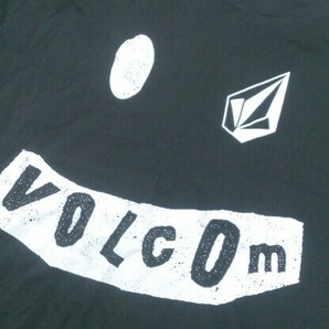 ◇ VOLCOM ボルコム フロントプリント 半袖 Tシャツ カットソー サイズL/G ブラック ホワイト系 メンズの画像5