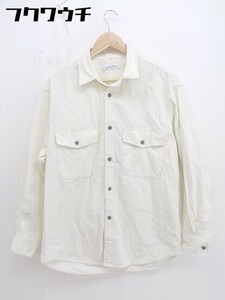 ◇ green label relaxing グリーンレーベル UNITED ARROWS 長袖 ジャケット サイズL アイボリー メンズ