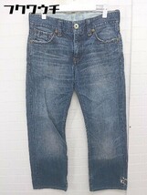 ◇ Levi's リーバイス 523 Straight ペイント デニム ジーンズ パンツ サイズW30 L32 インディゴ メンズ_画像1