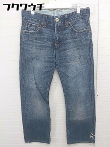 ◇ Levi's リーバイス 523 Straight ペイント デニム ジーンズ パンツ サイズW30 L32 インディゴ メンズ