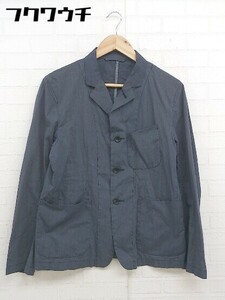 ◇ green label relaxing UNITED ARROWS ピンストライプ 薄手 ジャケット サイズM ネイビー メンズ