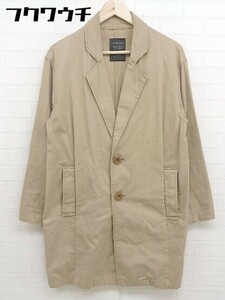 ◇ w closet ダブルクローゼット 2B 長袖 ジャケット サイズF ベージュ メンズ