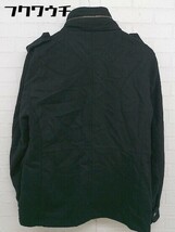 ◇ BACK NUMBER バックナンバー 2WAY 長袖 ジャケット ブルゾン サイズM ブラック メンズ_画像3