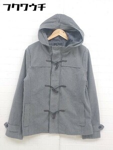 ◇ ZIP FIVE ジップファイブ 長袖 ダッフルコート サイズ L グレー メンズ